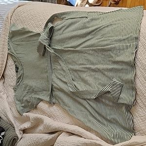 Toad & Company Striped Dress Size Large
